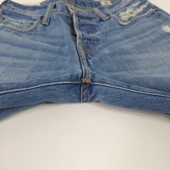 ABERCROMBIE AND FITCH JEANS MEN'S SIZE 30x31 DISTRESSED REFULAR FIT STRAIGHT LEG - Picture 9 of 16